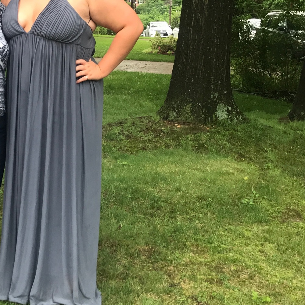 Lulus XL Prom Dress in Grey